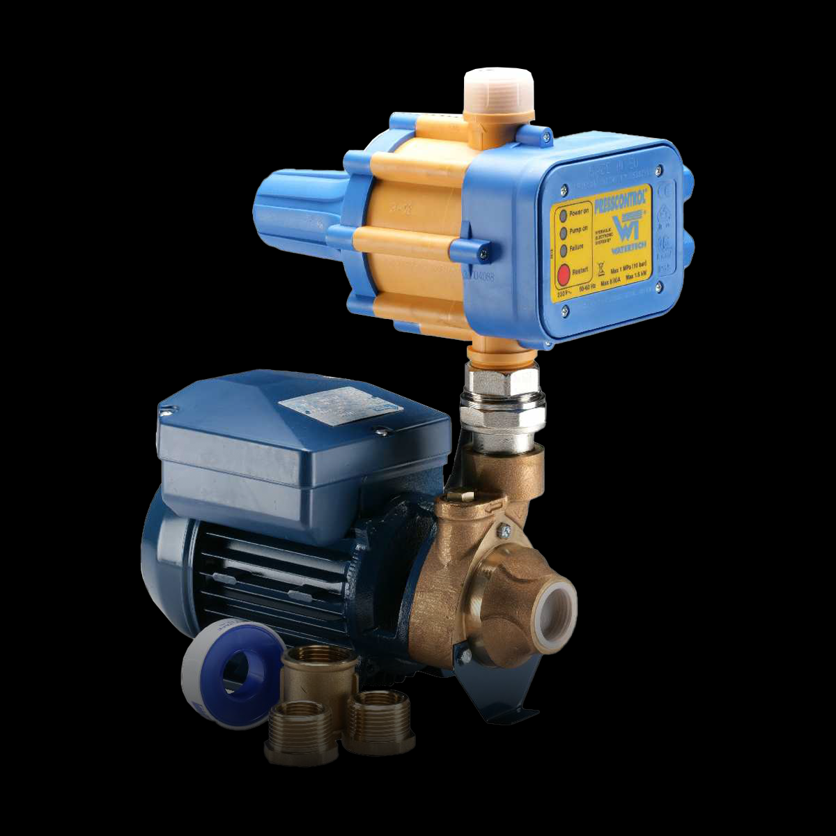 Water Boost Pumps Presscontrol booster pumps 60°C and 65°C models by Monarch Water.