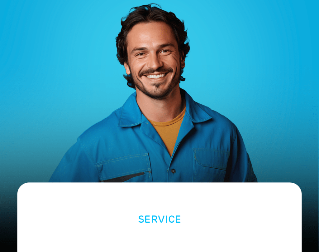 Monarch Water Service employee smiling